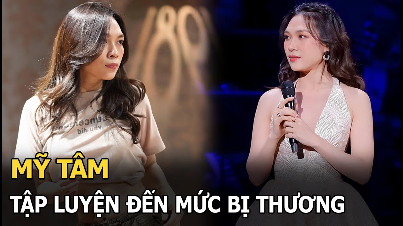 Mỹ Tâm hy sinh vì nghệ thuật, tập luyện đến mức bị thương để chuẩn bị cho đêm diễn?