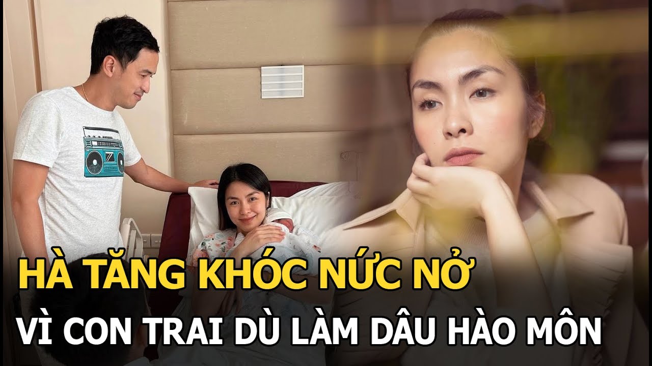 Hà Tăng đang hạnh phúc chốn hào môn bỗng đăng đàn khóc nức nở, lý do bất ngờ liên quan đến con trai