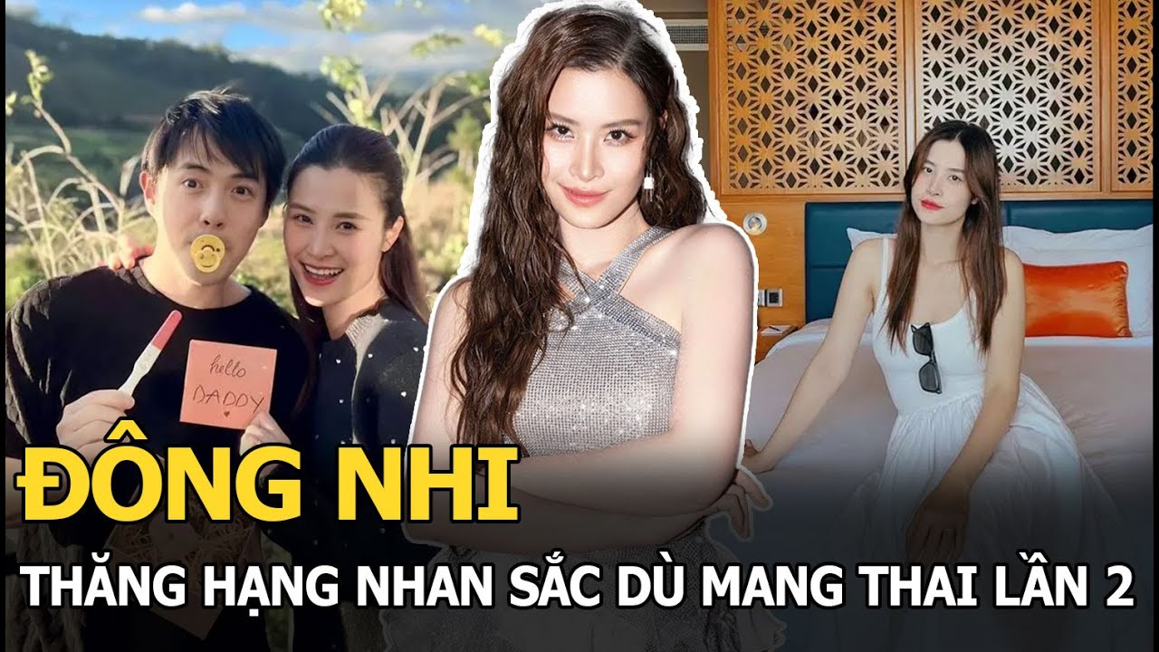 Đông Nhi thăng hạng nhan sắc dù mang thai lần 2