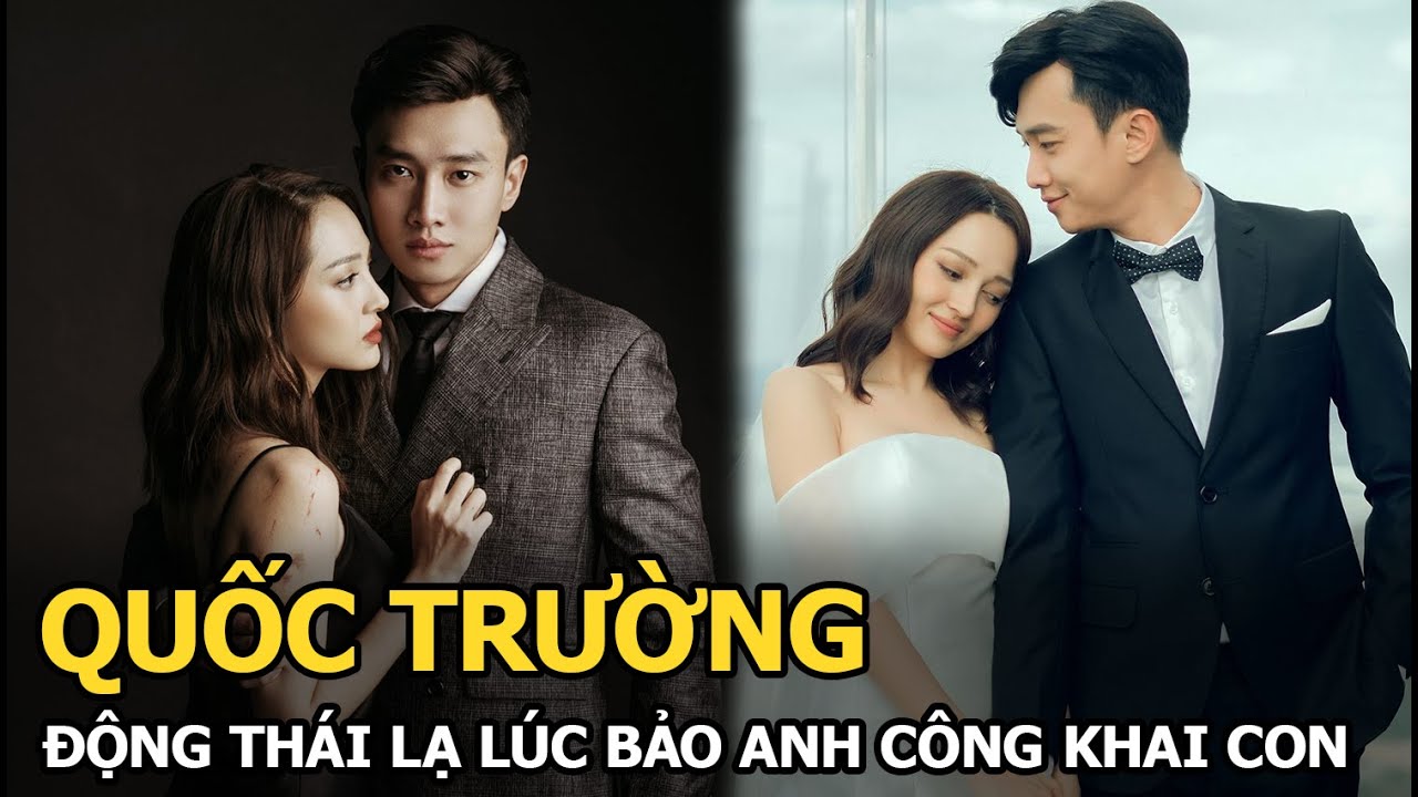 Quốc Trường động thái lạ lúc Bảo Anh công khai con