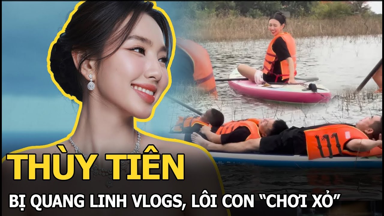 Thùy Tiên bị Quang Linh Vlogs, Lôi Con “chơi xỏ”