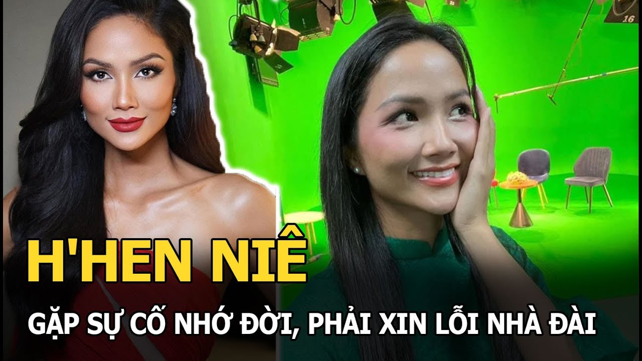 H'Hen Niê gặp sự cố nhớ đời, phải xin lỗi nhà Đài