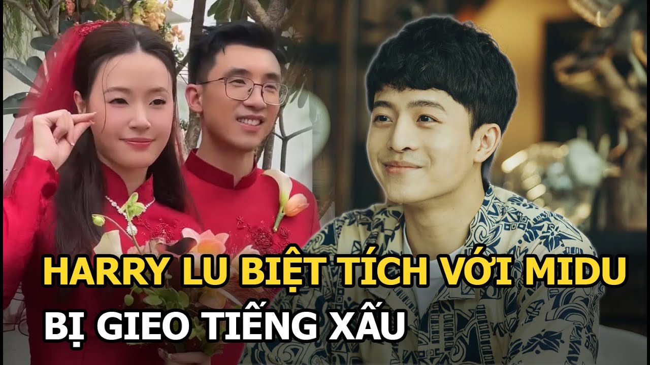 Harry Lu biệt tích với Midu, bị gieo tiếng xấu