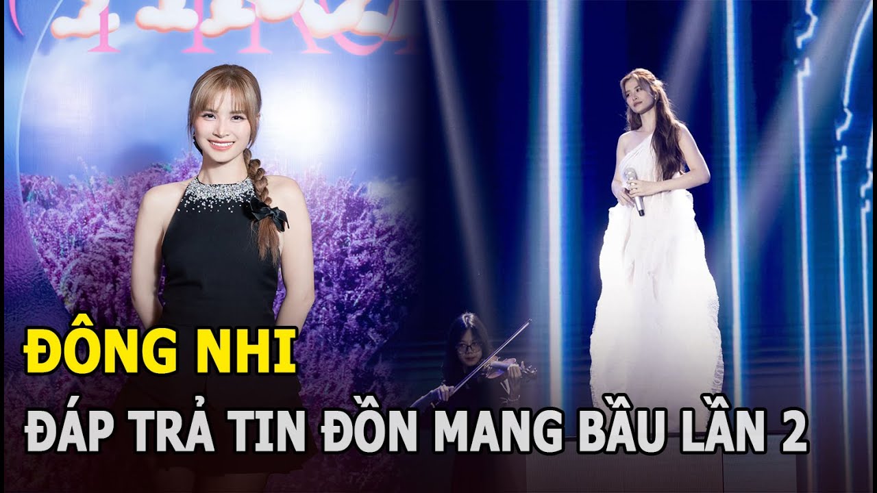 Đông Nhi đáp trả tin đồn mang bầu lần 2, bụng nhô cao ai cũng ngờ vực, áy náy với fan sau đêm diễn