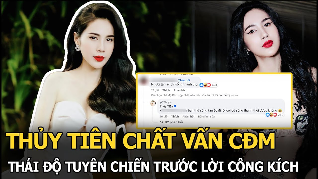 Thủy Tiên chất vấn CĐM, thái độ tuyên chiến trước lời công kích là kẻ tàn ác nhưng sống thảnh thơi