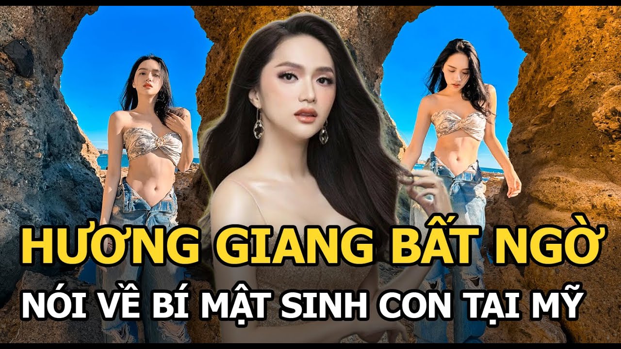 Hương Giang tự khui về bí mật sinh con tại Mỹ