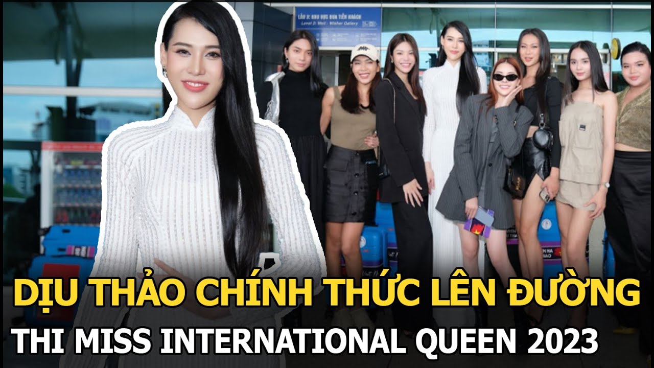 Dịu Thảo chính thức lên đường thi Miss International Queen 2023, nhưng không đại diện Việt Nam?