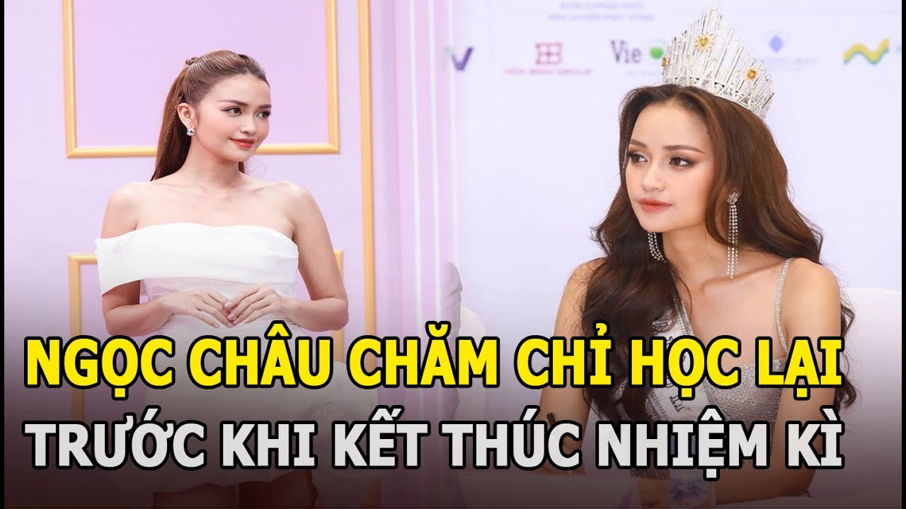 Ngọc Châu chăm chỉ học lại trước khi kết thúc nhiệm kỳ, người hâm mộ nhớ ngay đến đàn chị Hoàng Thuỳ