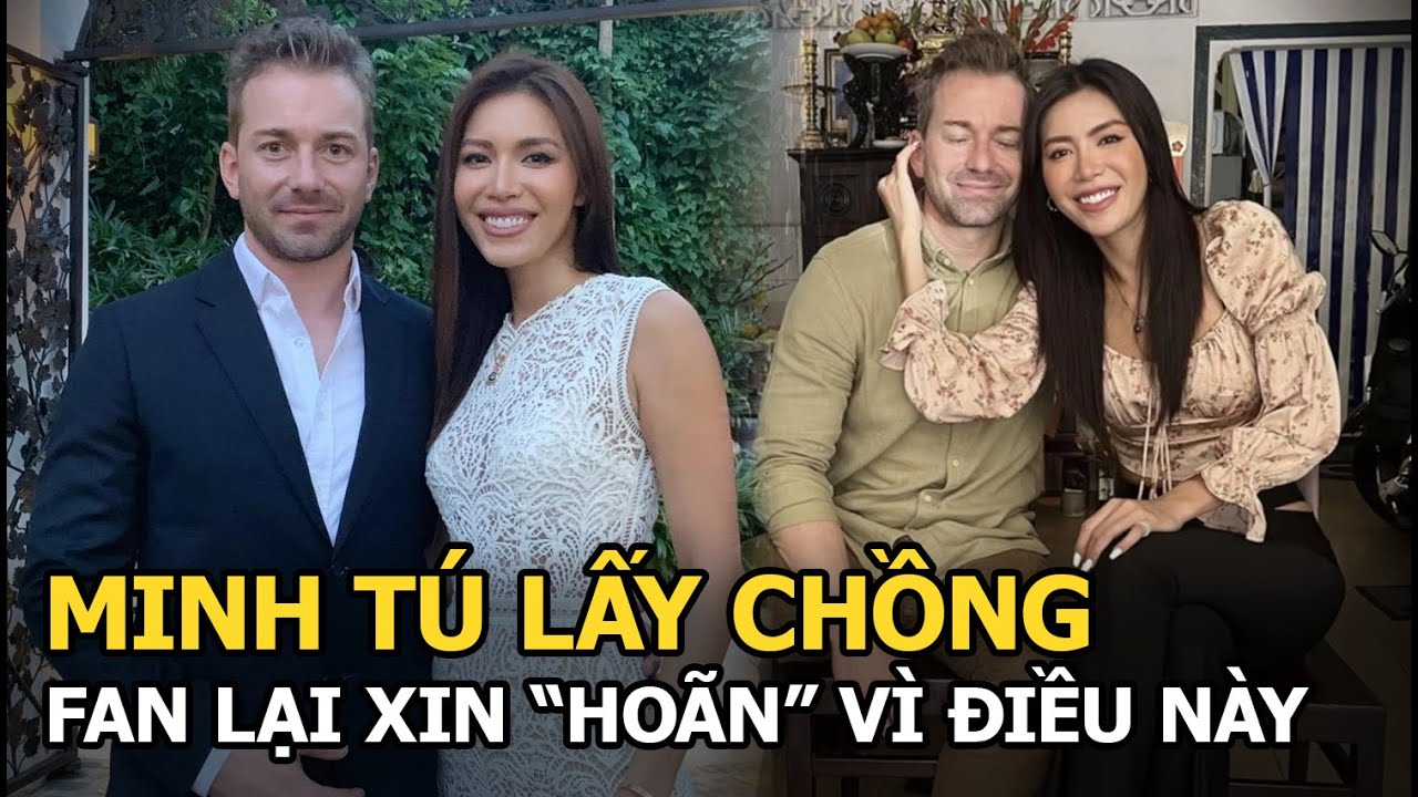 Minh Tú lấy chồng, fan lại xin "hoãn" vì điều này