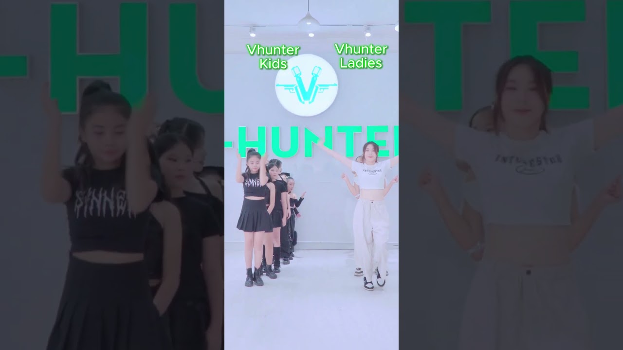 VHUNTER Kids và VHUNTER Ladies Battle! Who Will Win? Part 4 #vhunter #kpopdance #random #dance