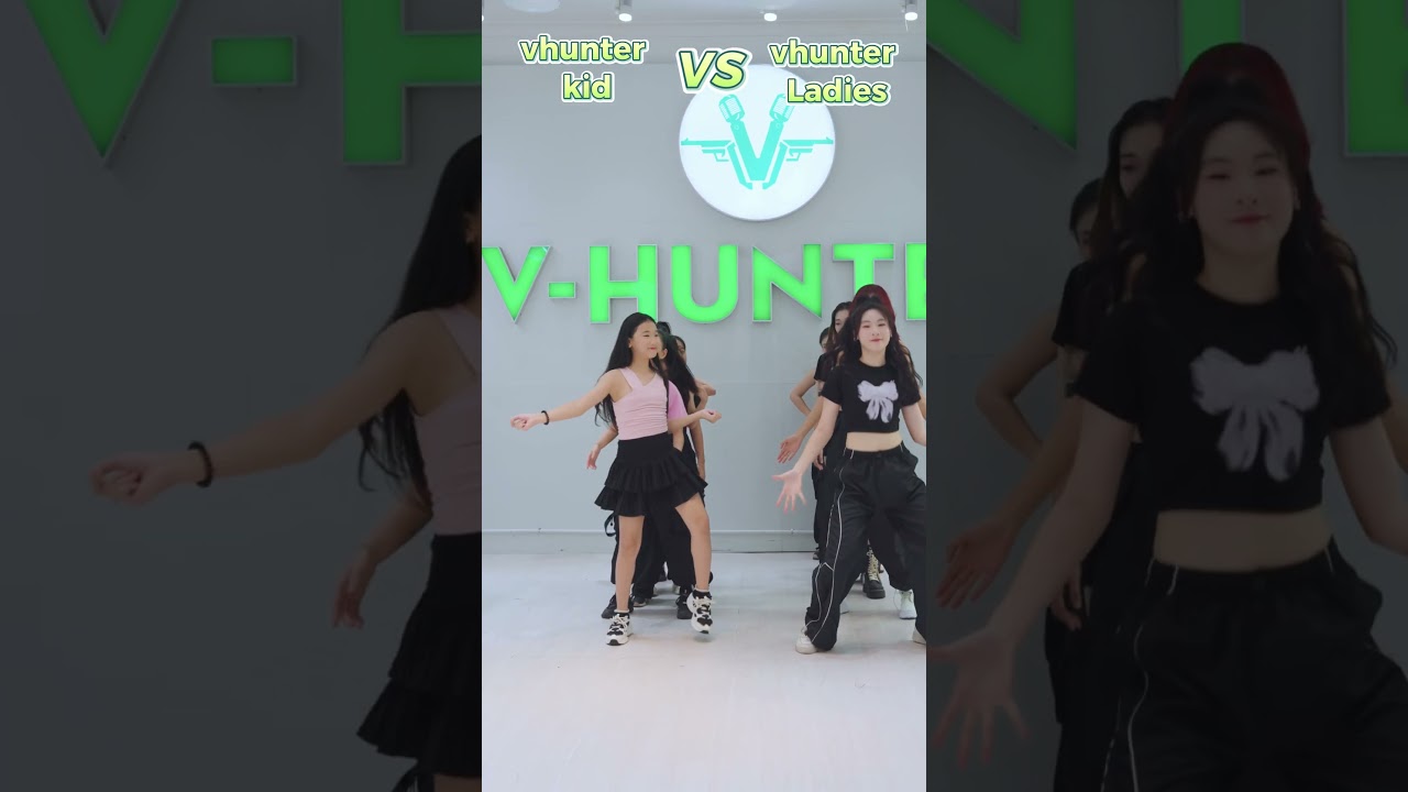 Blackpink super hot dance challenge from VHunter Part 3 #dance #kids #hot#vhunterentertainment