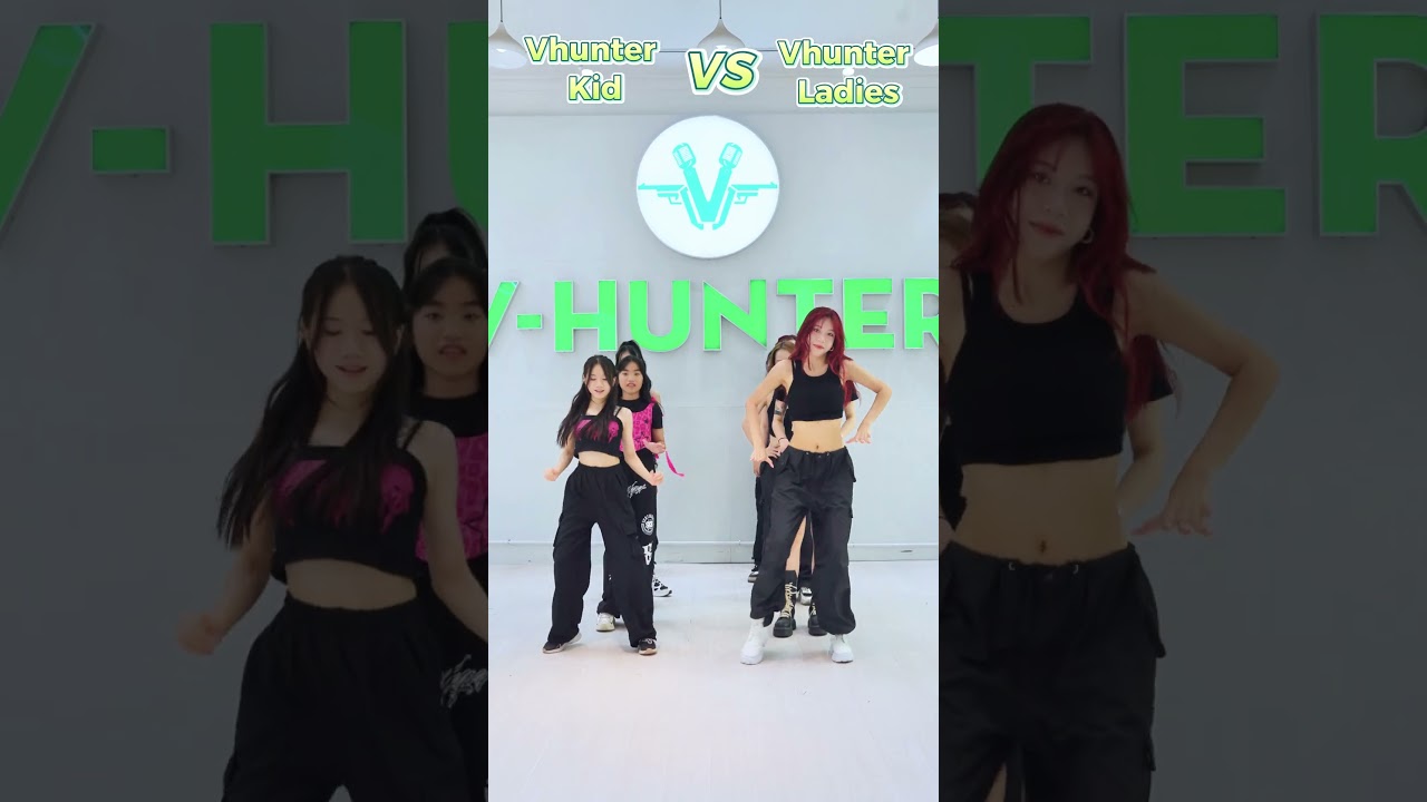 Blackpink super hot dance challenge from VHunter Part 7 #dance #kids #hot#vhunterentertainment