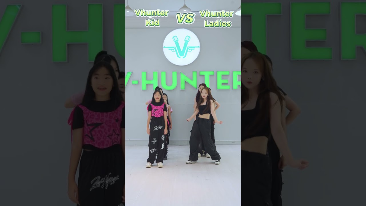 Blackpink super hot dance challenge from VHunter Part 5 #dance #kids #hot#vhunterentertainment