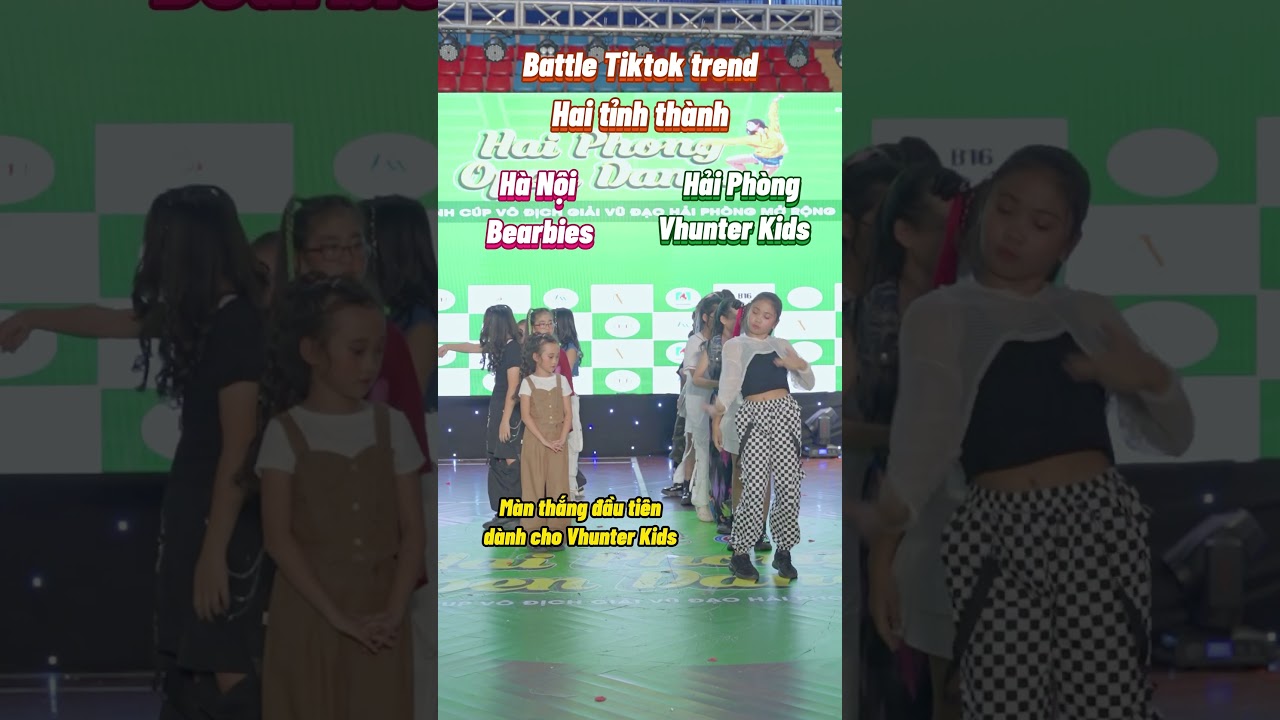 Battle Tiktok 2 TP - Hải Phòng VHunter Kid / Hà Nội Bearbies (P1) | Cuộc chiến Tiktok #vhunterkid