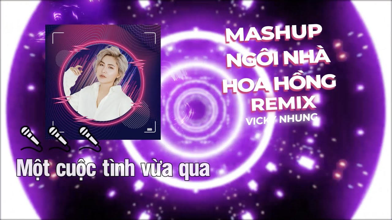 「 BEAT KARAOKE 」 REMIX MASHUP NGÔI NHÀ HOA HỒNG - VICKY NHUNG | BEAT BIBO REMIX TẾT | KARAOKE CHUẨN