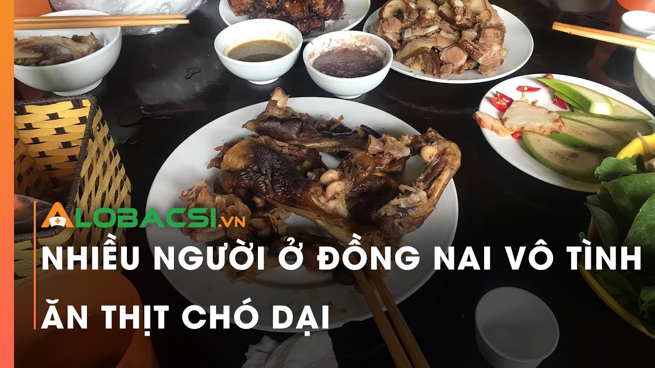 Nhiều người ở Đồng Nai vô tình ăn thịt chó dại