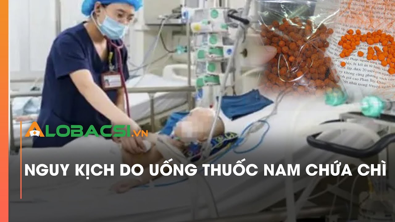 Nguy kịch do uống thuốc nam chứa chì