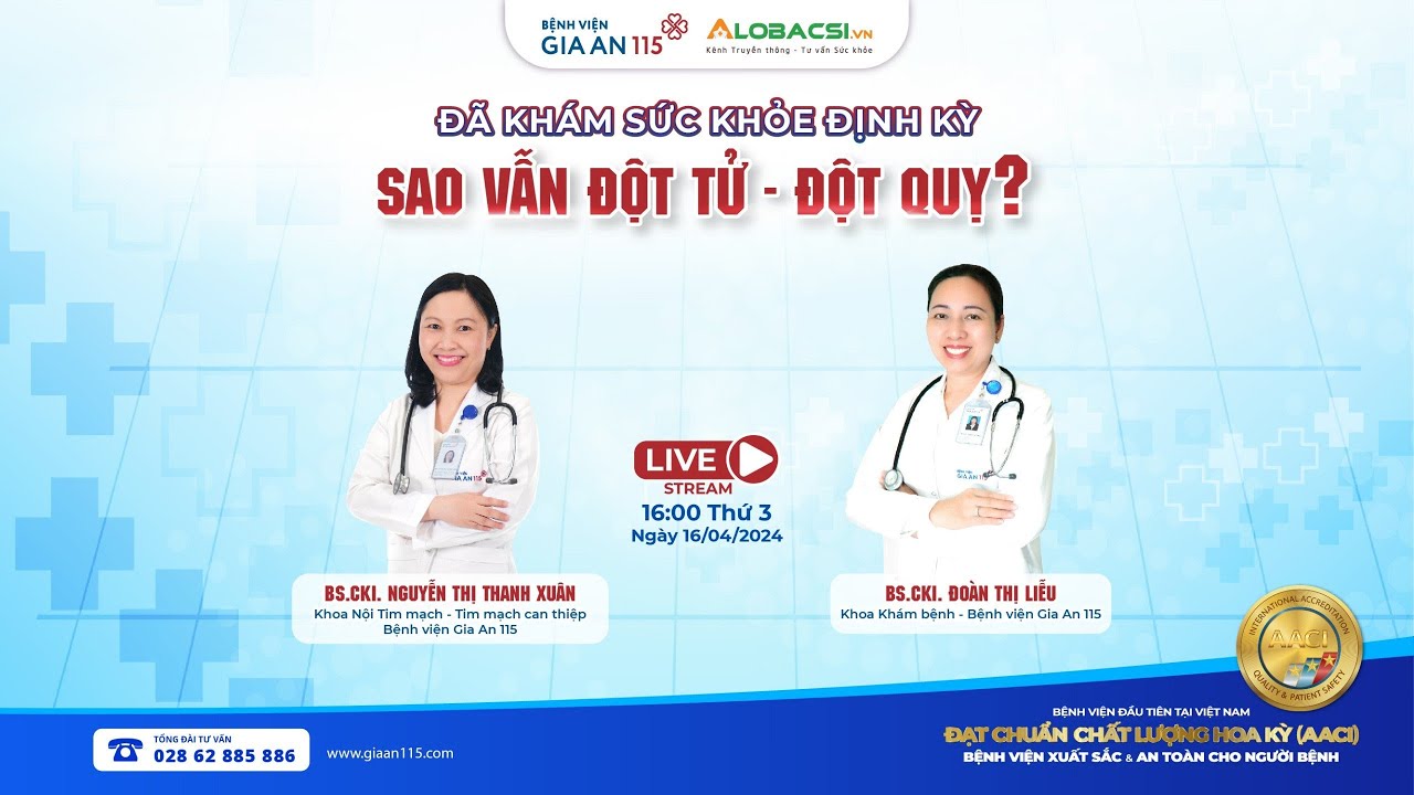 Đã khám sức khỏe định kỳ, sao vẫn đột tử - đột quỵ?