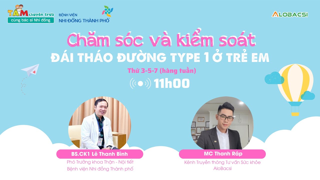 Ngày Đái tháo đường Thế giới 14/11: Chăm sóc và kiểm soát đái tháo đường type 1 ở trẻ em