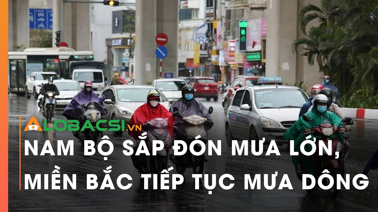 Nam Bộ sắp đón mưa lớn, miền Bắc tiếp tục mưa dông