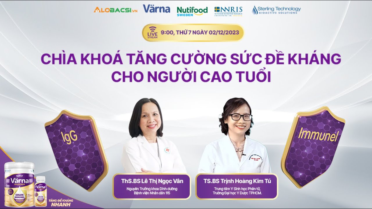 Dinh dưỡng khoa học - chìa khóa tăng cường sức đề kháng cho người cao tuổi khi giao mùa