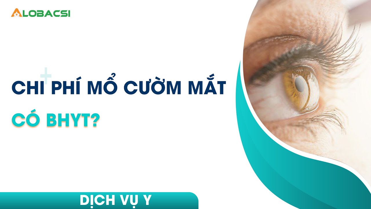 Chi Phí Mổ Cườm Mắt Có BHYT Hết Bao Nhiêu Tiền?