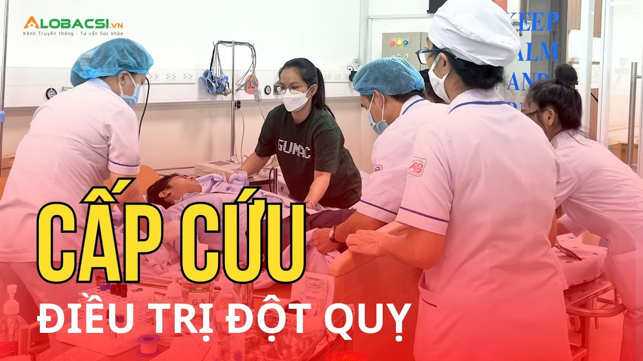 Cận Cảnh Quy Trình Cấp Cứu Đột Quỵ Tại Bệnh Viện An Bình | Diễn Tập Cấp Cứu Đột Quỵ