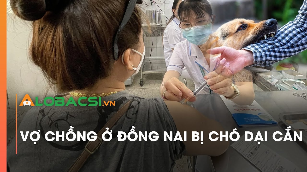 Vợ chồng ở Đồng Nai bị chó dại cắn