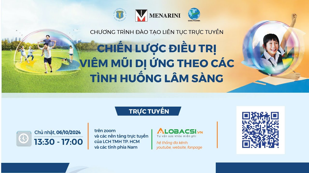 CME trực tuyến: Chiến lược điều trị viêm mũi dị ứng dựa theo các tình huống lâm sàng