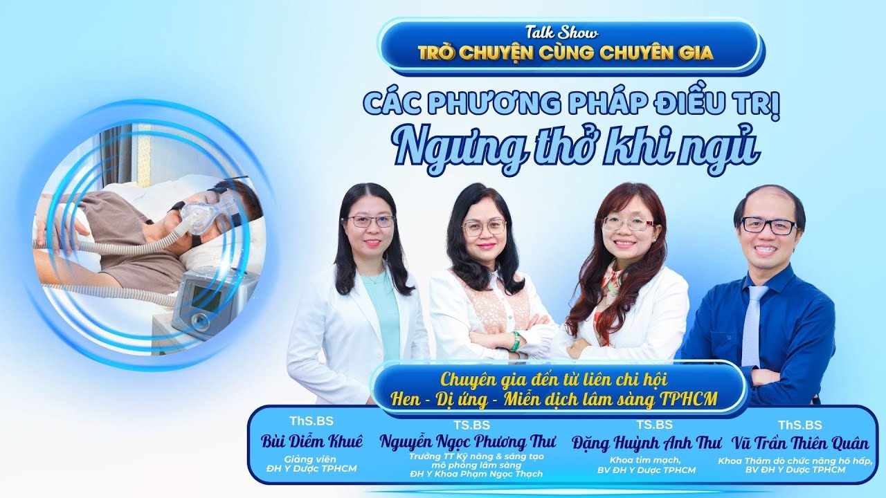 Các phương pháp điều trị ngưng thở khi ngủ | LCH Hen - Dị ứng - Miễn dịch lâm sàng