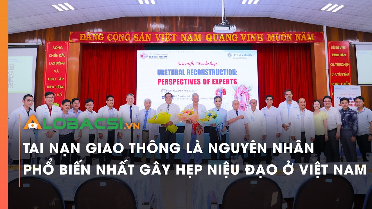 Tai nạn giao thông là nguyên nhân phổ biến nhất gây hẹp niệu đạo ở Việt Nam