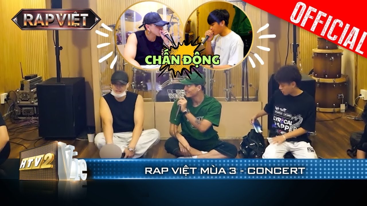 HTRV: Long Nón Lá solo beatbox với VolTak, Tọi HYDRA khiến ai cũng gật gù vì con flow| Rap Việt 2023