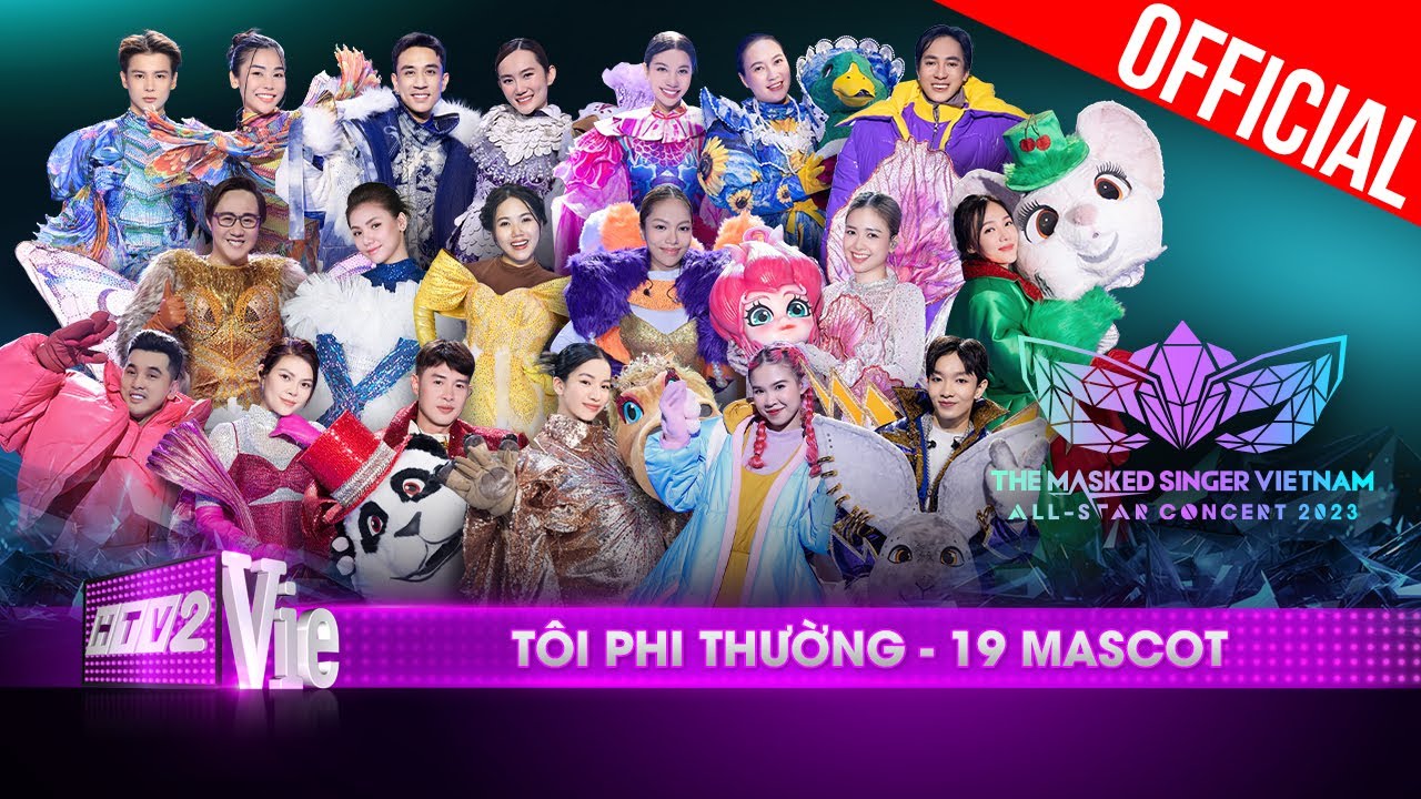 Live Concert: Tôi Phi Thường - 19 mascot hòa giọng | The Masked Singer Vietnam All-star Concert 2023