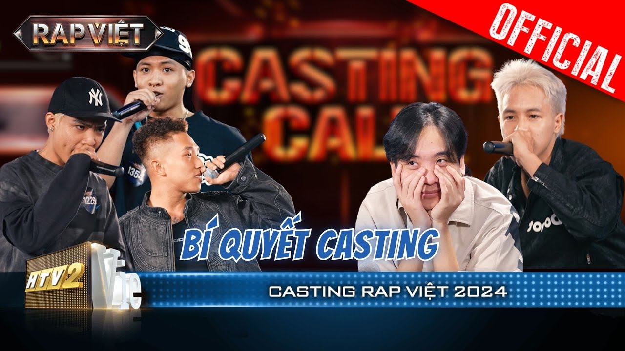 JustaTee chỉ rõ tiêu chí casting, Rocky CDE, Ngắn, GNOB bung skill cực chiến | Casting Rap Việt 2024