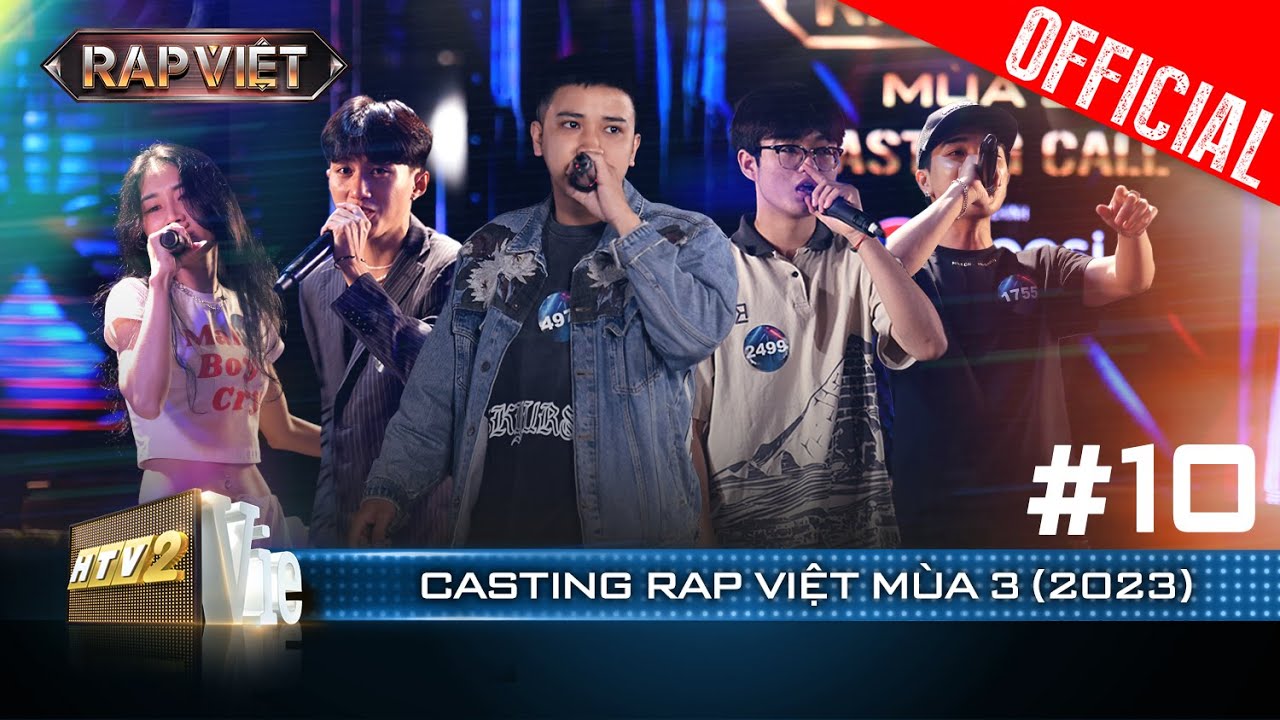 Tập 10 Casting Mùa 3: OgeNus thả melody cực ngọt, UMIE thể hiện sự chiến | Casting Rap Việt 2023