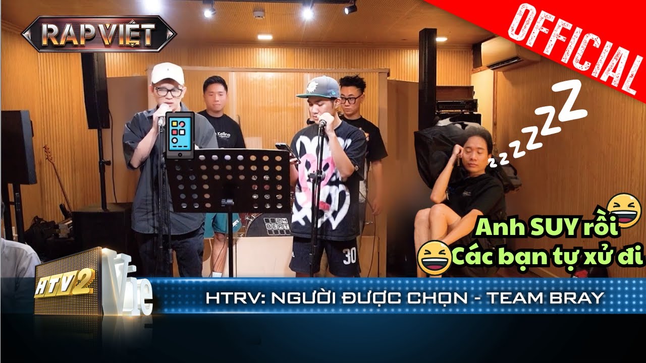 HTRV: Người Được Chọn live trong phòng tập vẫn tràn ngập năng lượng cháy đét | Rap Việt 2023