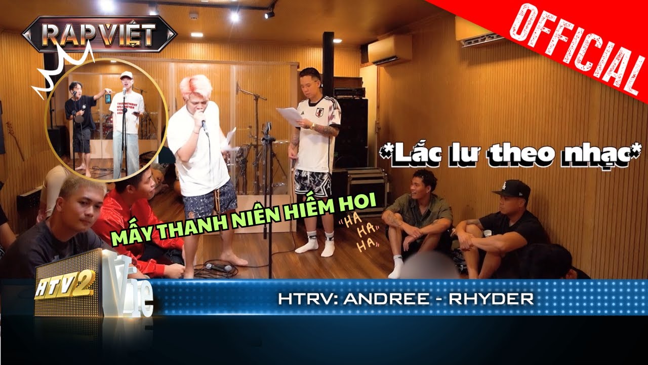 HTRV: Thầy trò Bâus - Rhyder như hai giọt nước, diễn tập rap live xịn đét | Rap Việt 2023