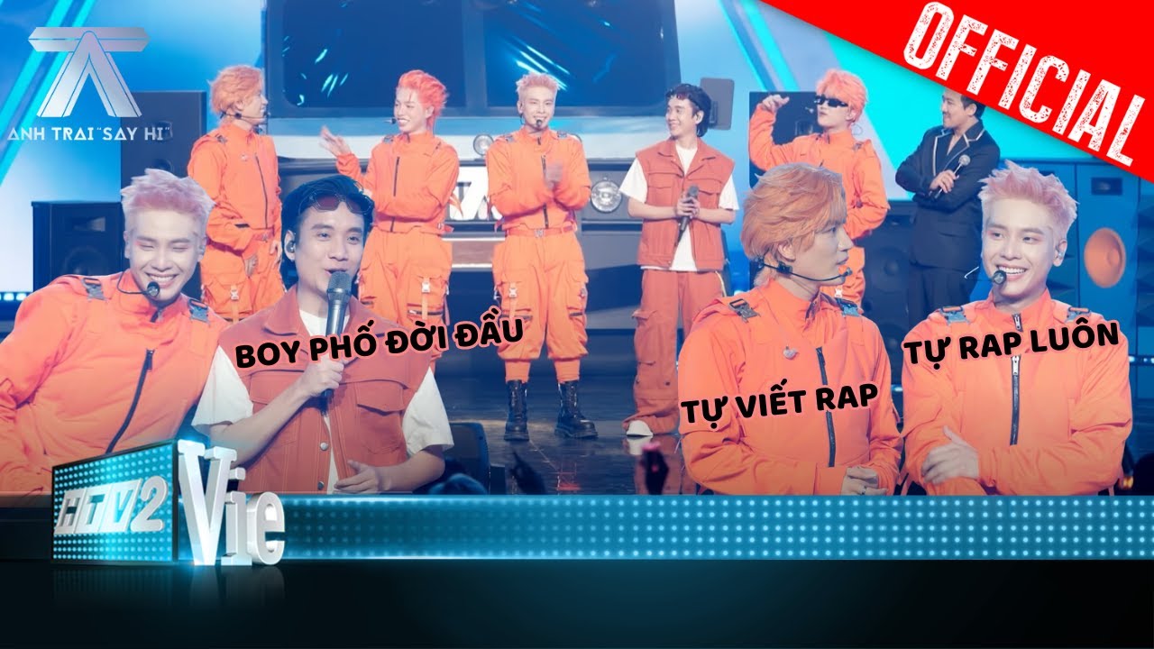 Boy phố đời đầu JustaTee nhận lời mời team Đức Phúc, Anh Tú - Quân A.P tự viết rap |Anh Trai Say Hi