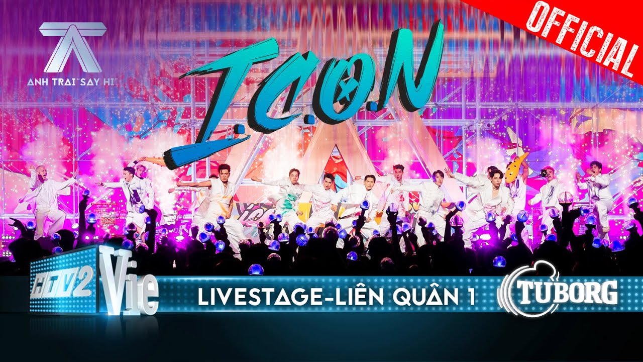 Isaac, HIEUTHUHAI, Quang Hùng MasterD và dàn Anh Trai quẩy với I.C.O.N |Anh Trai Say Hi [Live Stage]