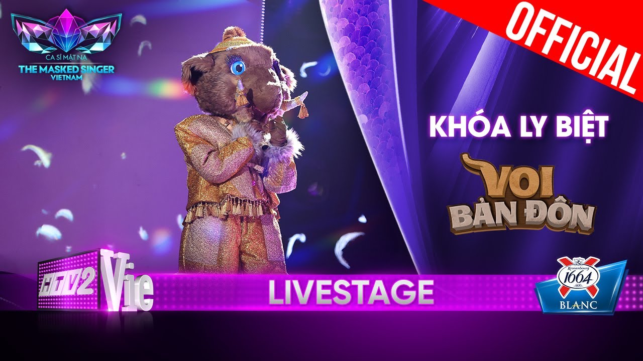 Khóa Ly Biệt đong đầy nỗi niềm day dứt của Voi Bản Đôn | The Masked Singer Vietnam 2023 [LiveStage]