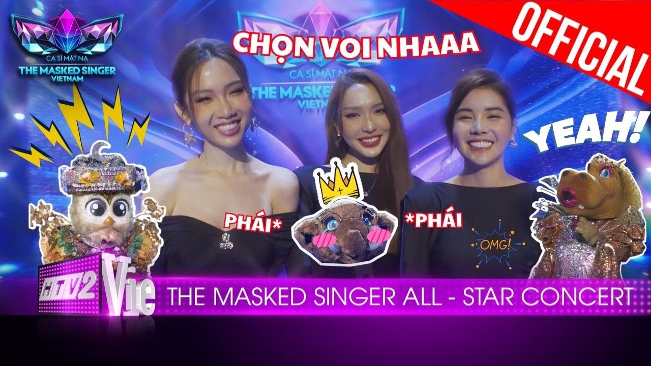 Mỹm Trần gào thét tên Voi Bản Đôn, Nhật Hạ ủng hộ cho Cú Tây Bắc | The Masked Singer Vietnam 2023