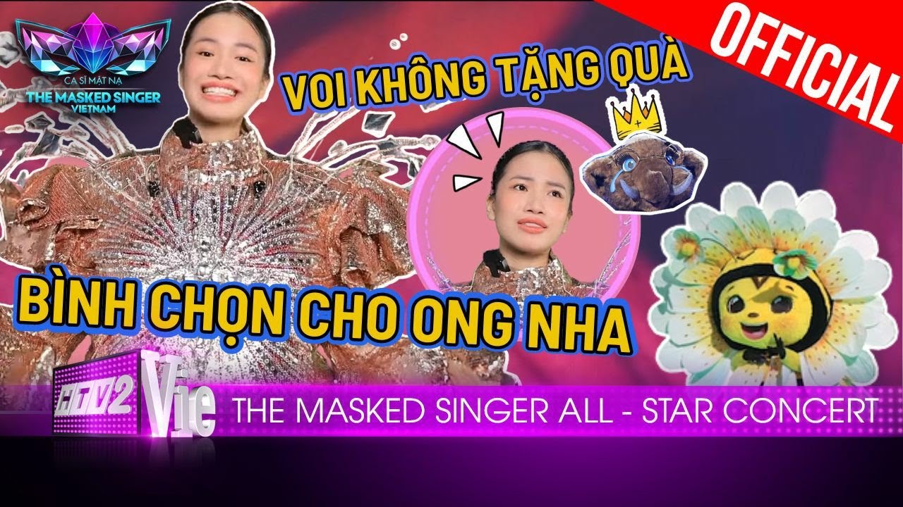 HippoHappy cho Voi Bản Đôn ra rìa, bình chọn cho Ong Bây Bi | The Masked Singer Vietnam 2023