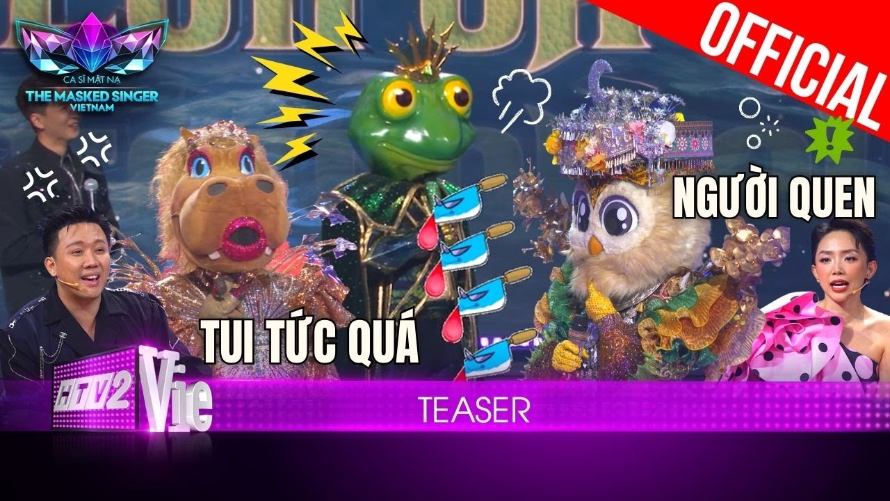 Ếch Ca Ca hậm hực vì Trấn Thành - Tóc Tiên dội nước lạnh khi bắt bài |The Masked Singer Vietnam 2023