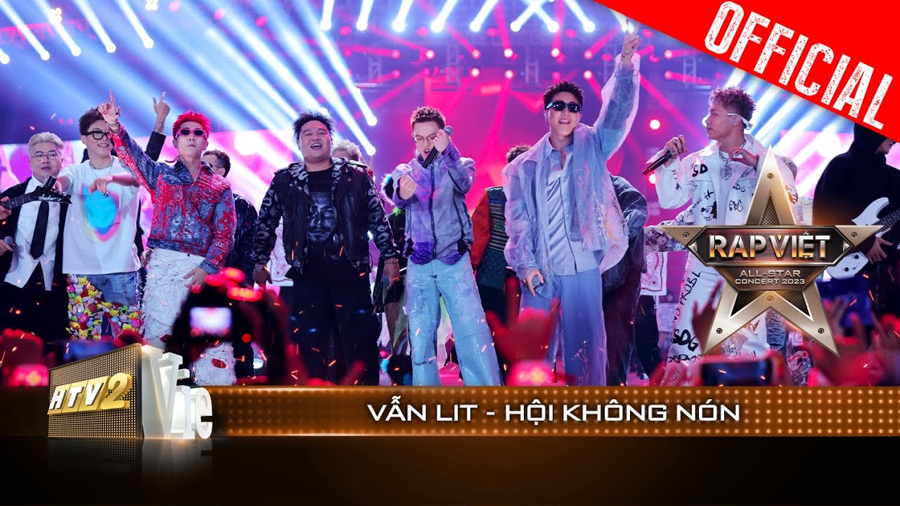 Live Concert: Vẫn Lit - Hội Không Nón - Bộ 8 Cypher | Rap Việt All-star Concert 2023