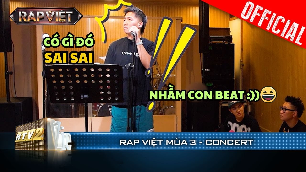 HTRV: 24k.Right live chiến nhưng lơ ngơ nhầm beat, CAPTAIN hỗ trợ Công Hiếu hết mình | Rap Việt 2023