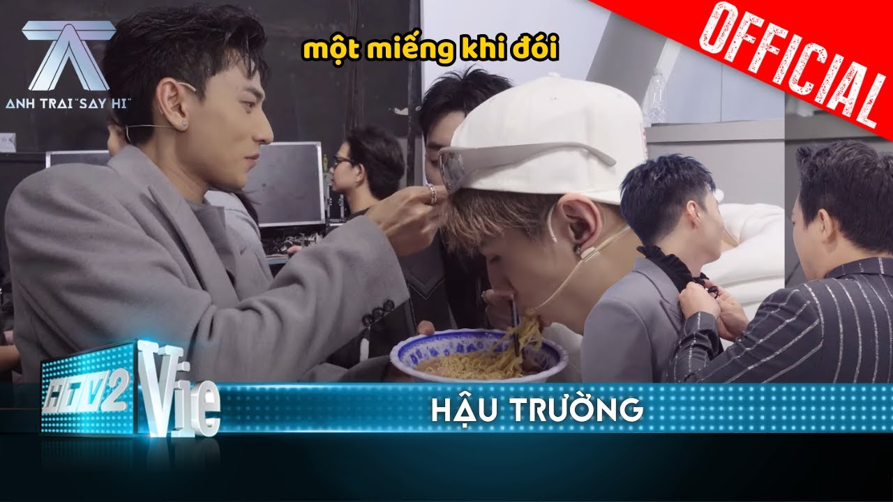 [BTS] Negav, Quang Hồng được anh Xái cứu đói, Anh Thành chỉnh trang phục | Anh Trai Say Hi