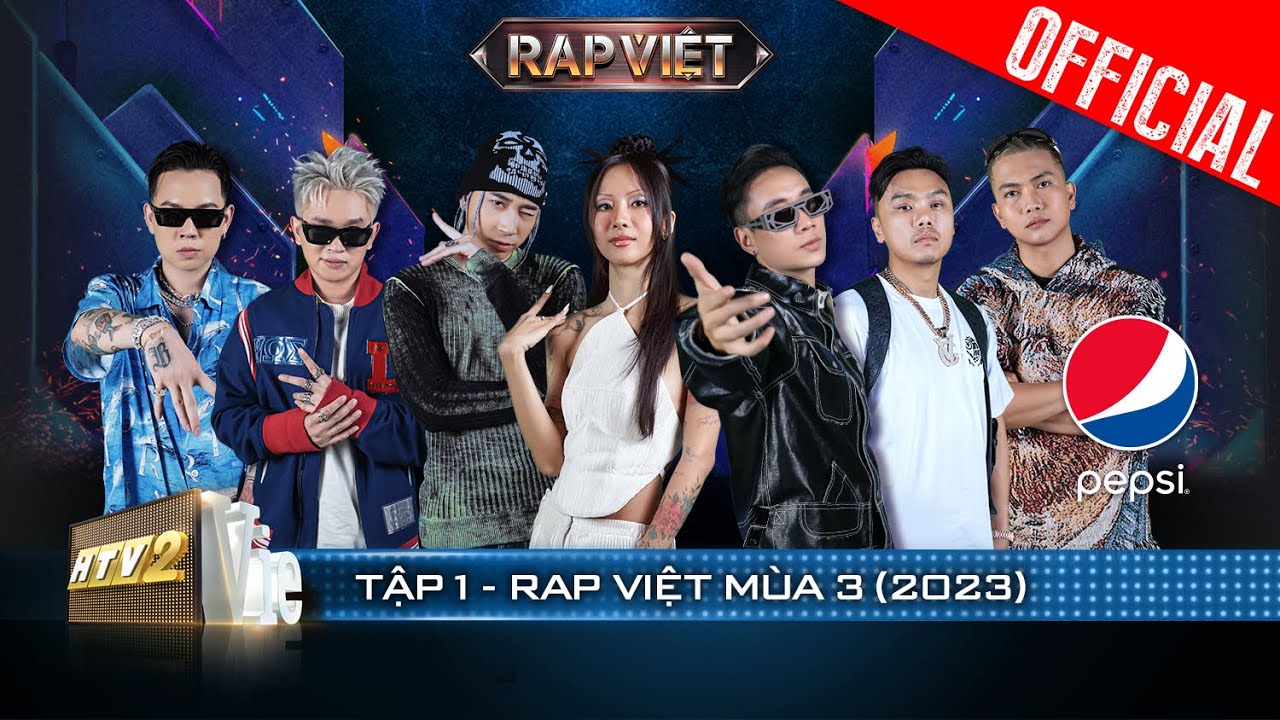 Rap Việt Mùa 3 - Suboi, JustaTee, Karik, Thái VG, BigDaddy, Andree Right Hand, B Ray | Rap Việt 2023