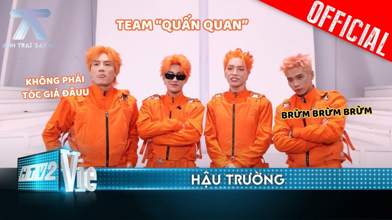 [BTS] Đức Phúc thủ thỉ cả team phong cách đổi màu tóc choáy, rủ luôn anh Tee diễn | Anh Trai Say Hi