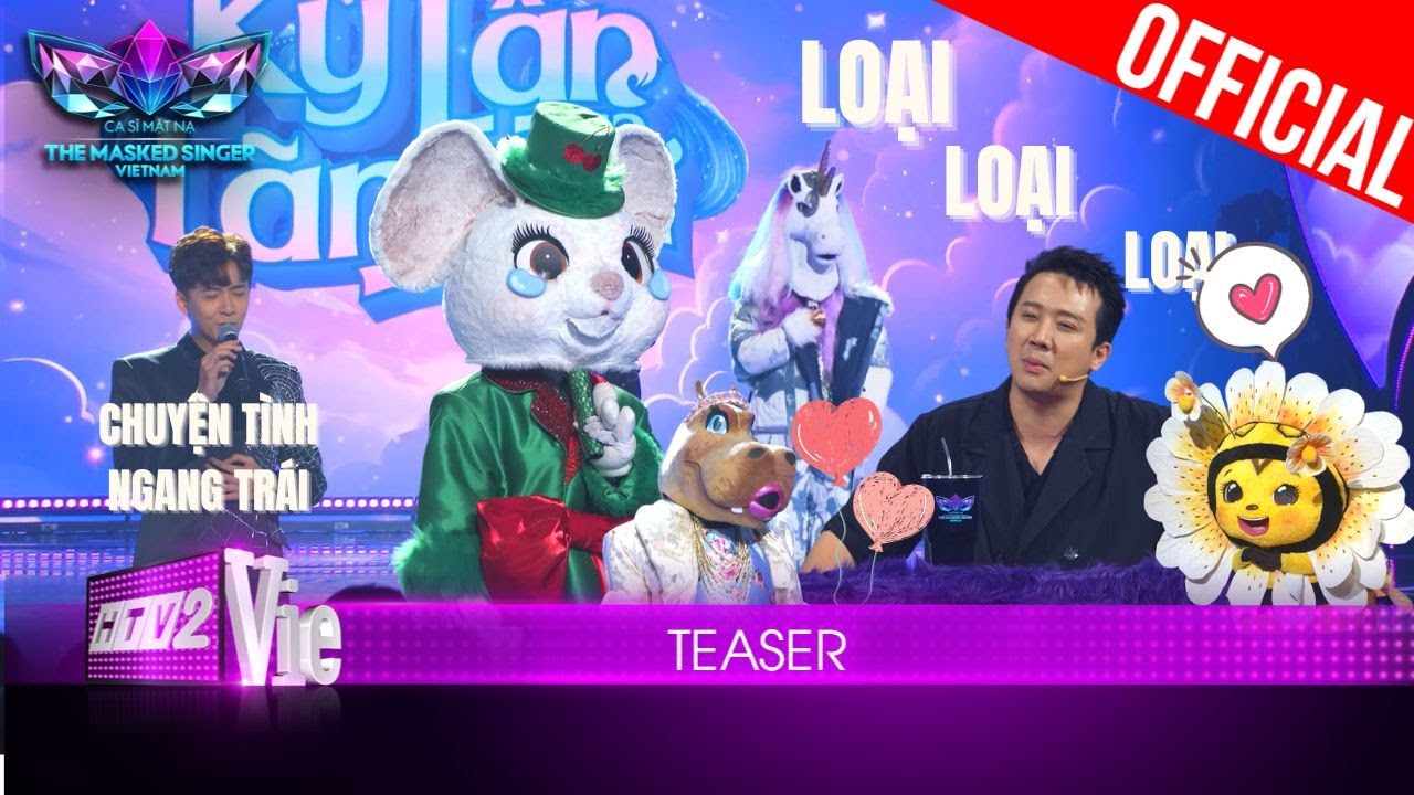 Chuột Cherry bị hăm loại, Kỳ Lân Lãng Tử lạnh lùng từ chối tình cảm |The Masked Singer Vietnam 2023