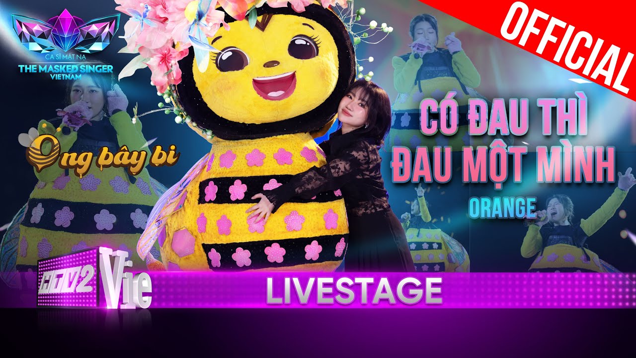 Có Đau Thì Đau Một Mình Ong Bây Bi lộ diện là Orange | The Masked Singer Vietnam 2023 [LiveStage]